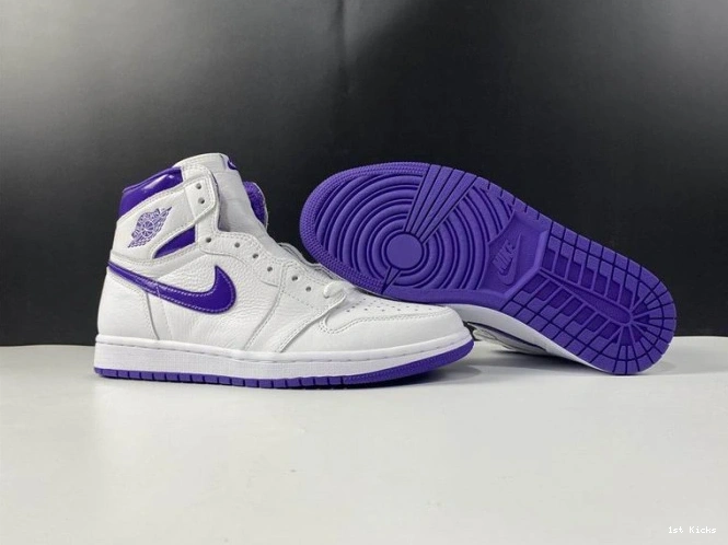 Fashionable RETRO JORDAN CD0461- 822 AIR COURT 1 PURPLE HIGH 0114